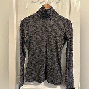 Lululemon Athletica Charcoal Long Sleeve Turtleneck